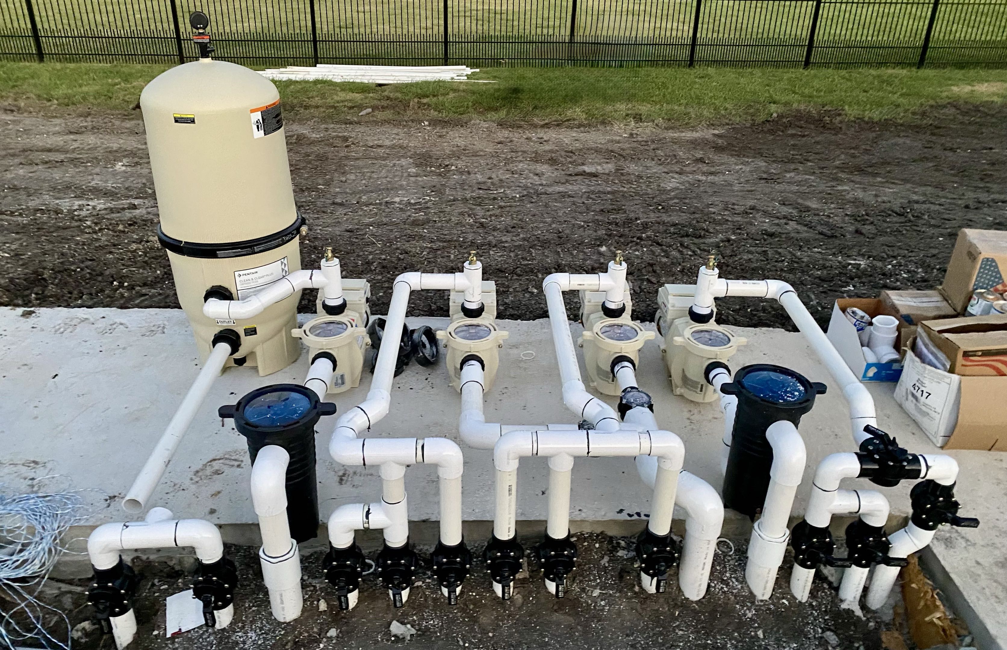 Pool equipment repair and leak detection in Fort Worth Texas
